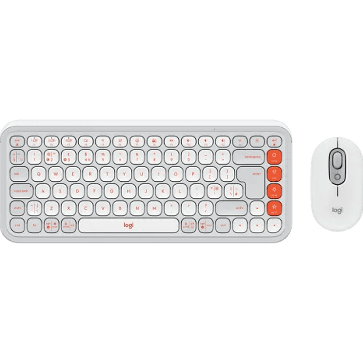 Logitech Combo inalambrico POP Icon Blanco Espanol 3