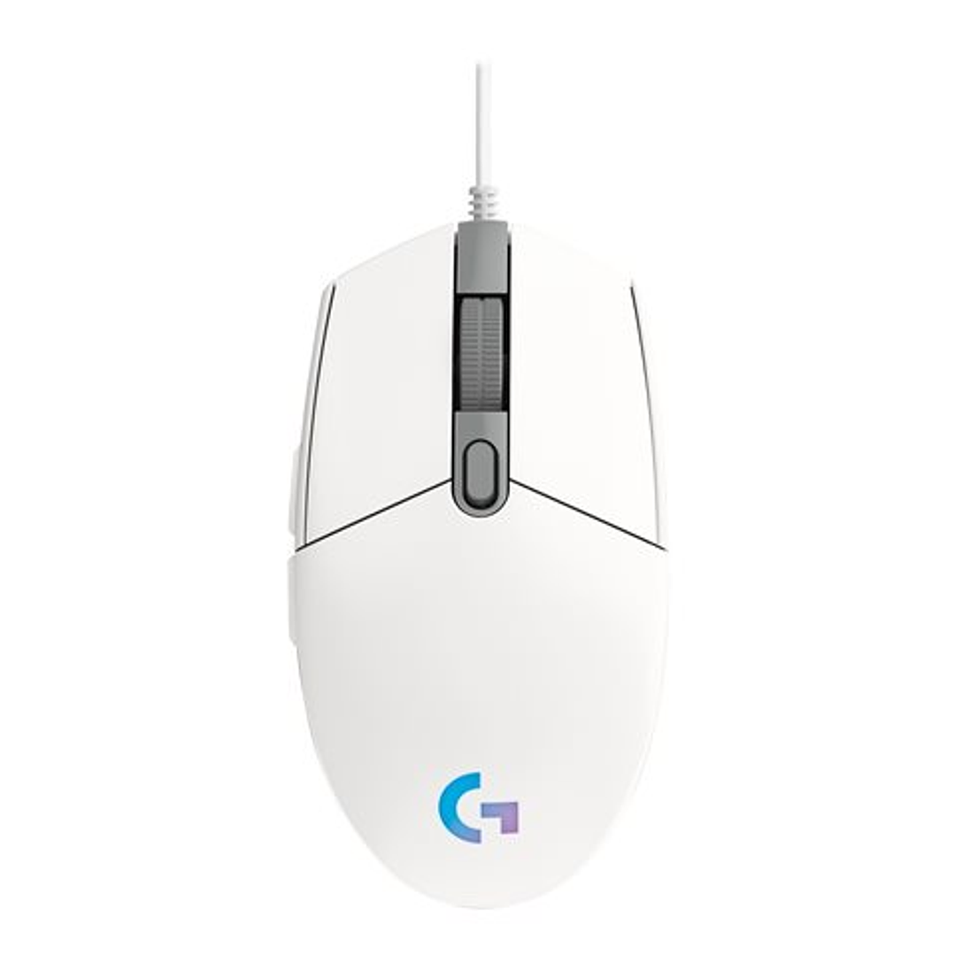 Mouse Gamer Logitech G203 Lightsync Blanco 1