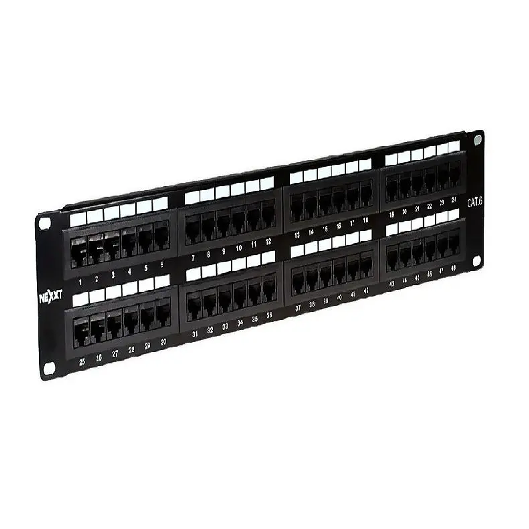 Patch Panel Pre-Configurado Cat6 UTP 48 Puertos NXT 2