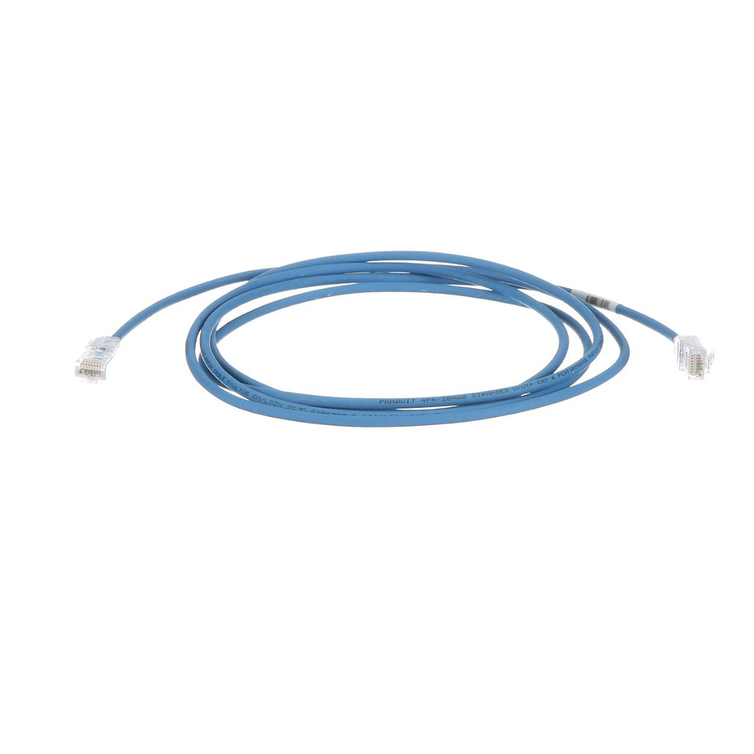 Patch Cord Pannet Cat 6 UTP 28AWG 7ft Azul de Alta Flexibilidad 2