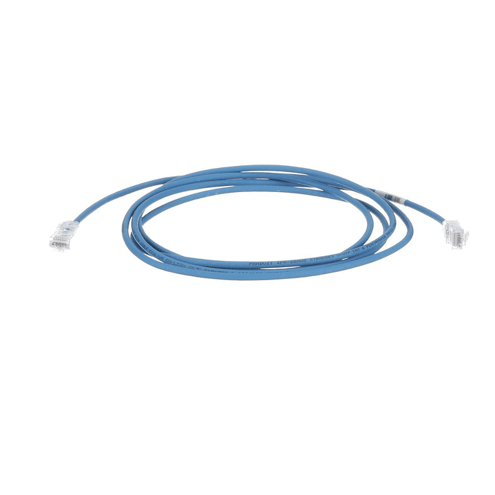Patch Cord Pannet Cat 6 UTP 28AWG 7ft Azul de Alta Flexibilidad 2