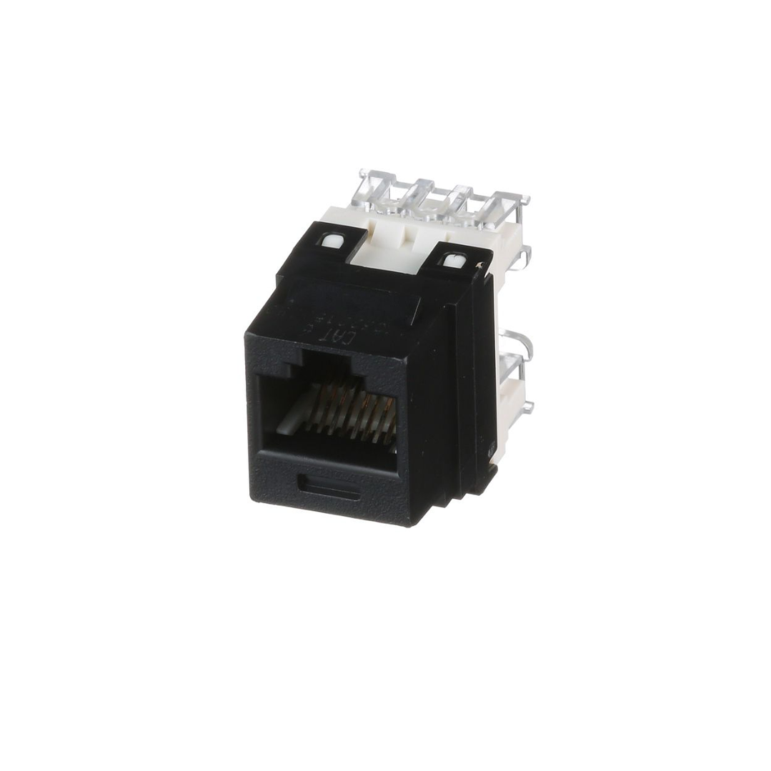Jack Modular Panduit NetKey RJ-45 Punchdown Negro 3