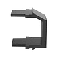 Tapa Ciega Panduit Netkey para Jack Keystone Color Negro - Miniatura 4