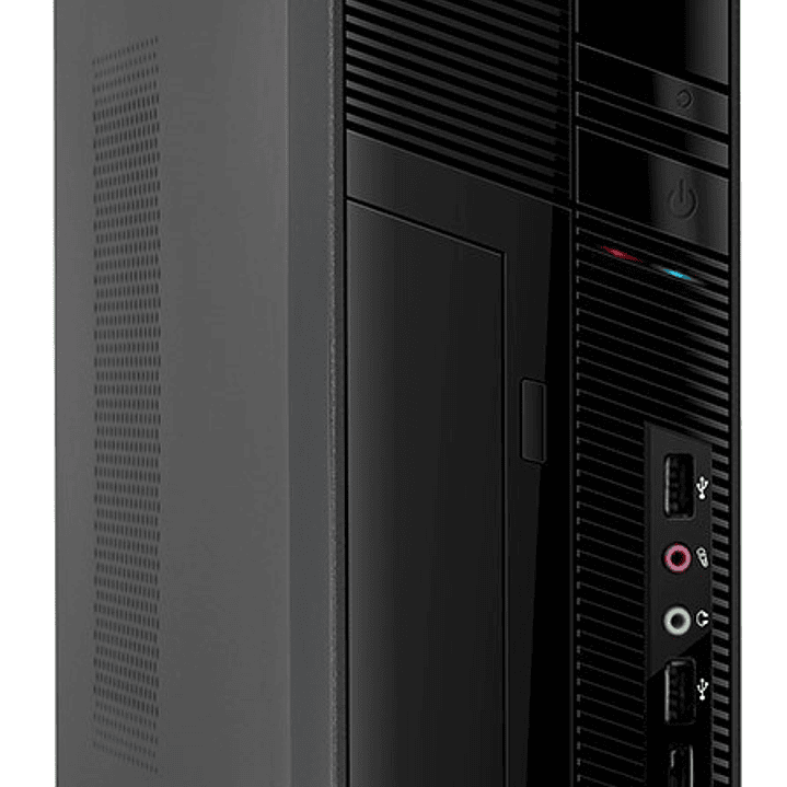  Gabinete CLIO Cases SLIM S-605 Micro ATX/Mini ITX con Fuente 500W PCTronix 1