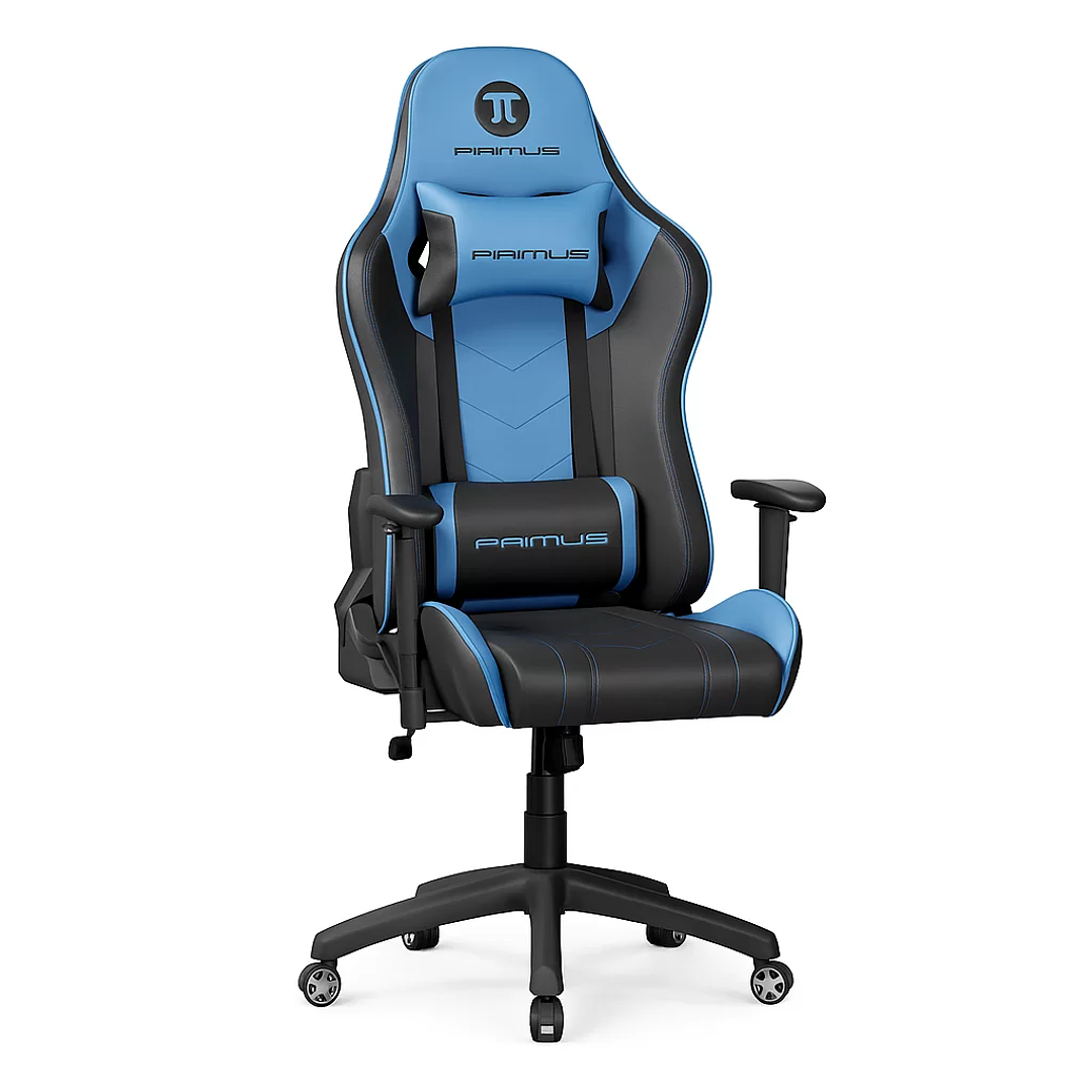 Silla Gamer Primus PCH-103BL Azul Ergonomica con Ruedas 1