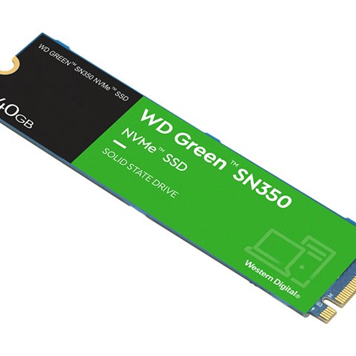 Disco Solido WD Green SN350 250GB NVMe M.2 2