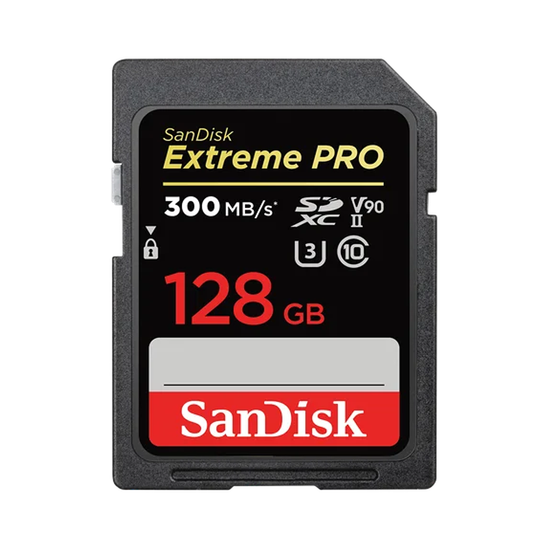 Tarjeta de Memoria SanDisk Extreme PRO UHS-II 128GB 1