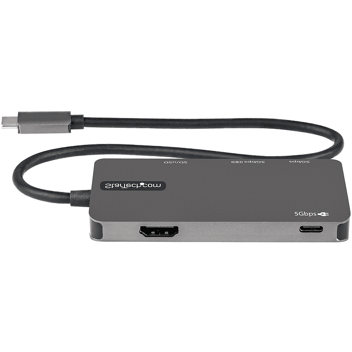 Adaptador Multiport StarTech USB-C a HDMI 4K con 100W Power  2