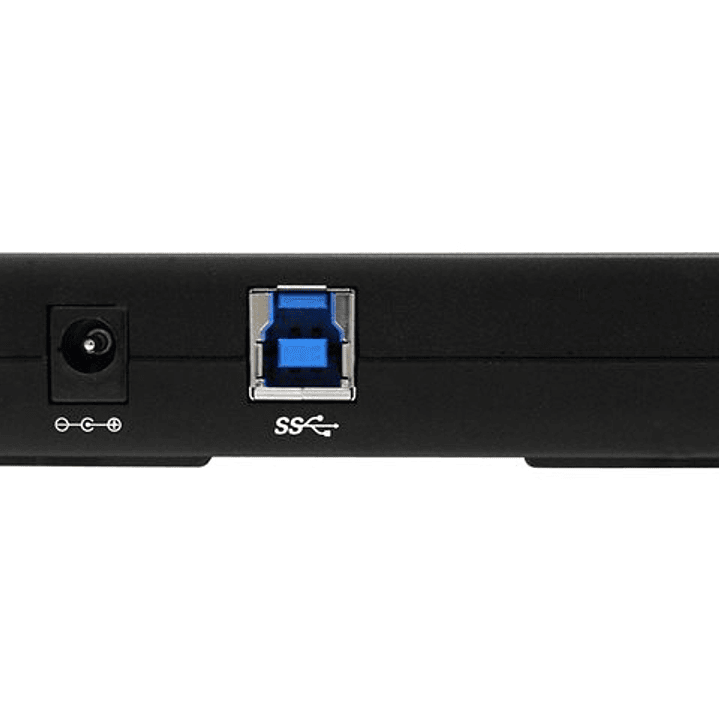 StarTech.com Hub USB 3.0 SuperSpeed de 4 Puertos Negro 3