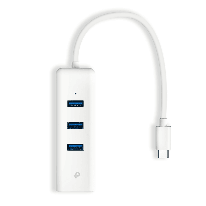 TP-Link Adaptador USB tipo C con Hub de 3 puertos y Gigabit Ethernet 2