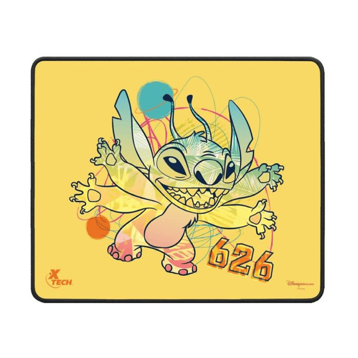 Mouse Pad Xtech Lilo y Stitch Amarillo XTA-D100ST-YL 1