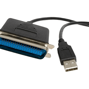 StarTech.com 6 ft. 1.8 m USB to Parallel Port Adapter IEEE-1284 Male/Male - USB to Centronics Cable 