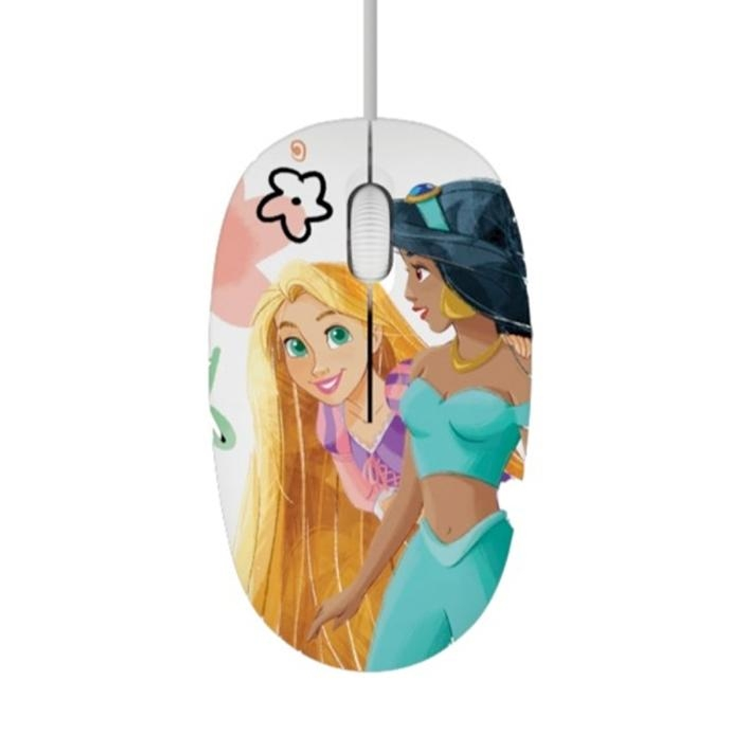 Mouse Alambrico Disney Princess 1200 DPI XTM-D406PS Xtech 1