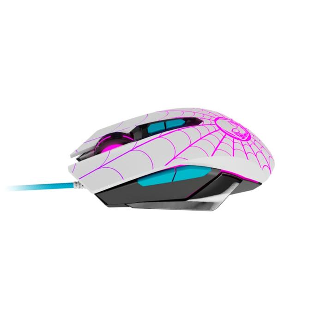 Mouse Gamer USB Marvel Spider-Gwen XTM-M520SG 2400DPI 2