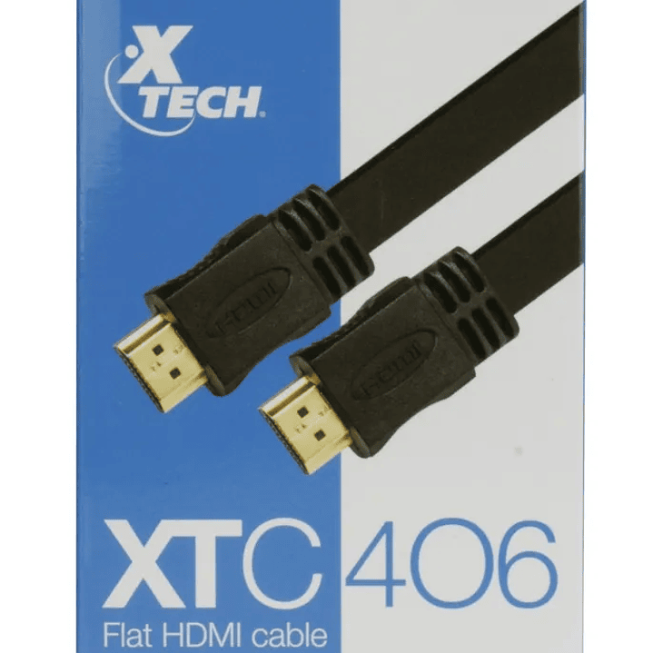 Cable HDMI Xtech 1.8 Mts 4K 60Hz V1.3 M/M 2