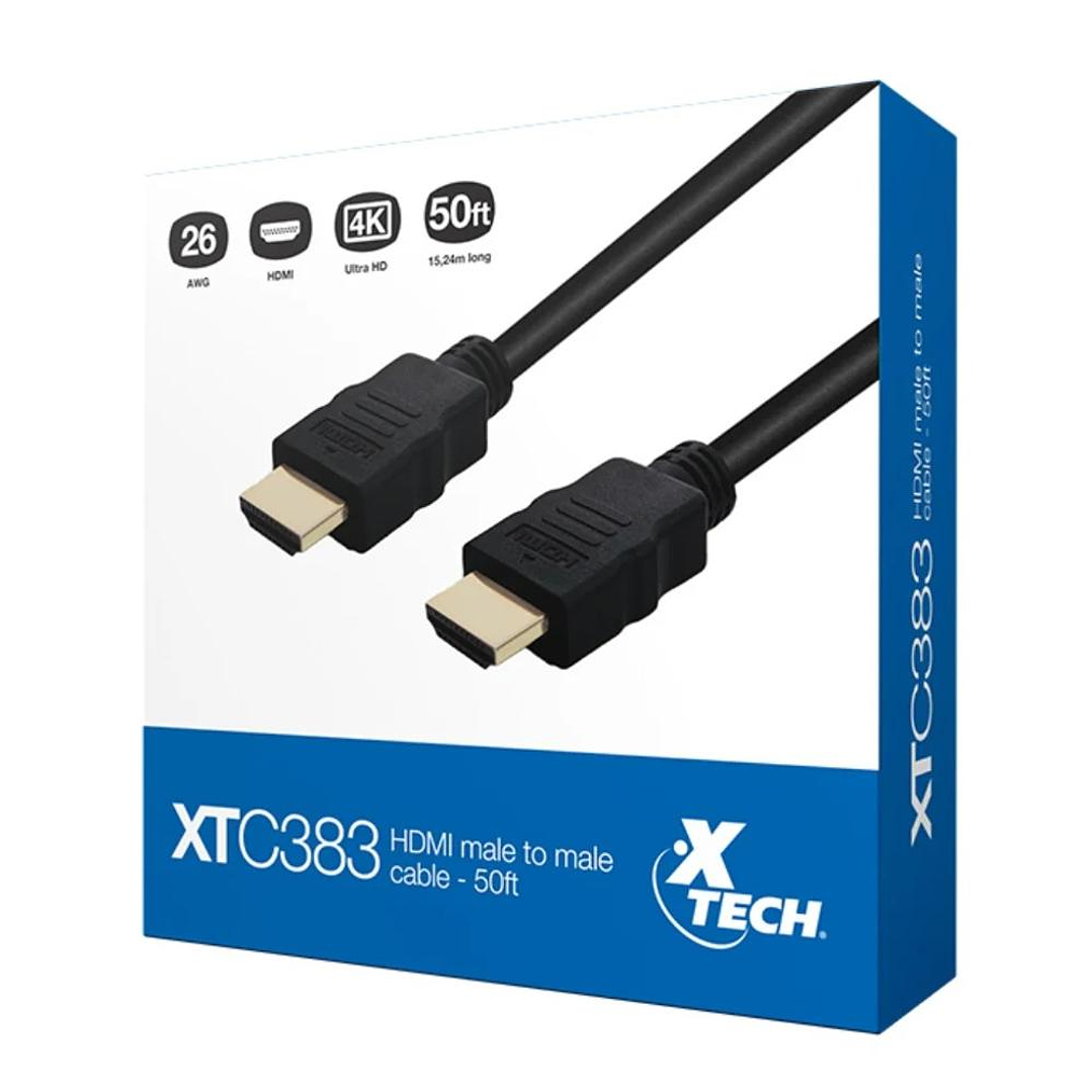 Cable HDMI Xtech 15 Metros 4K 30Hz HDR ARC 3D (XTC-383) 2