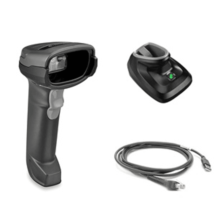 Lector de Codigo de Barras Inalambrico Zebra DS2278SR Kit USB 2