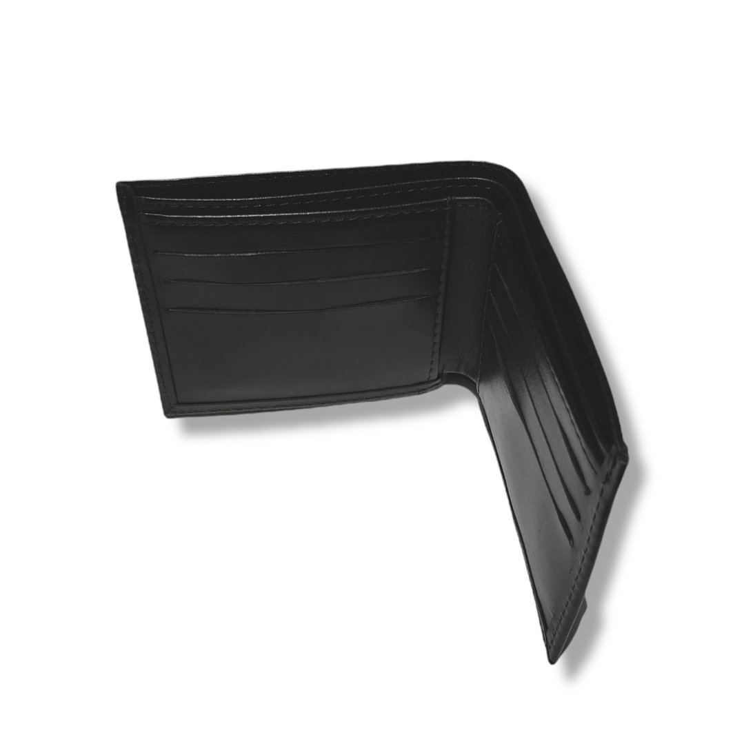 Billetera Cuero Negra 4