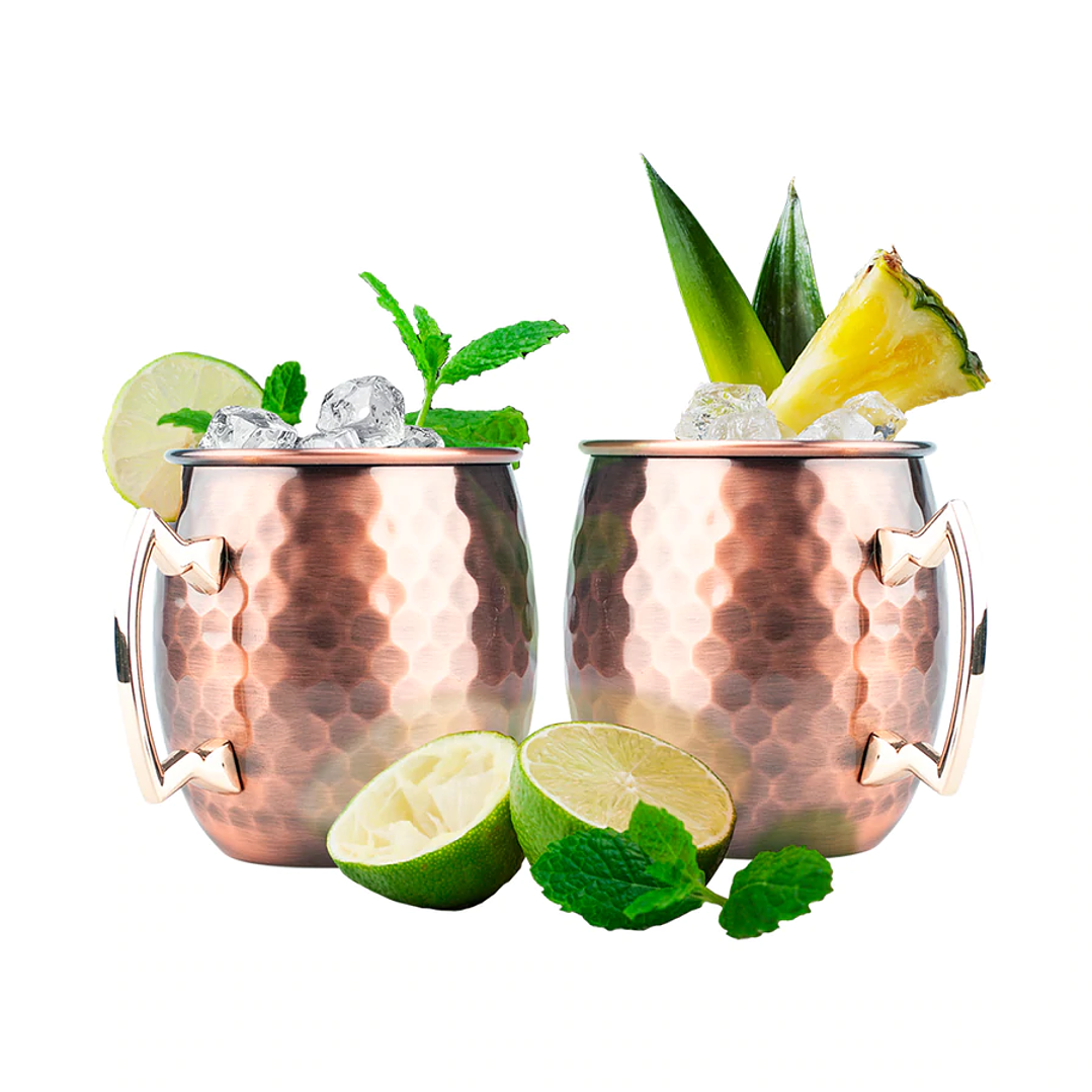 Set 2 Mugs de Cobre 1