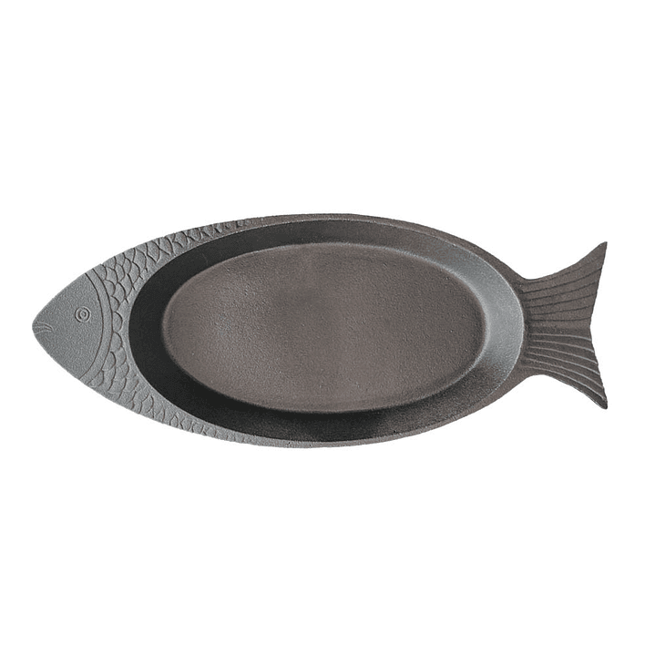 Plato de Hierro Pescado 30 Cm 1