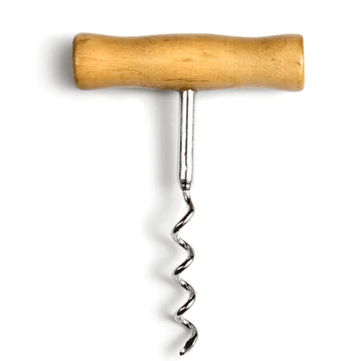 Sacacorcho con Mango de Madera 1