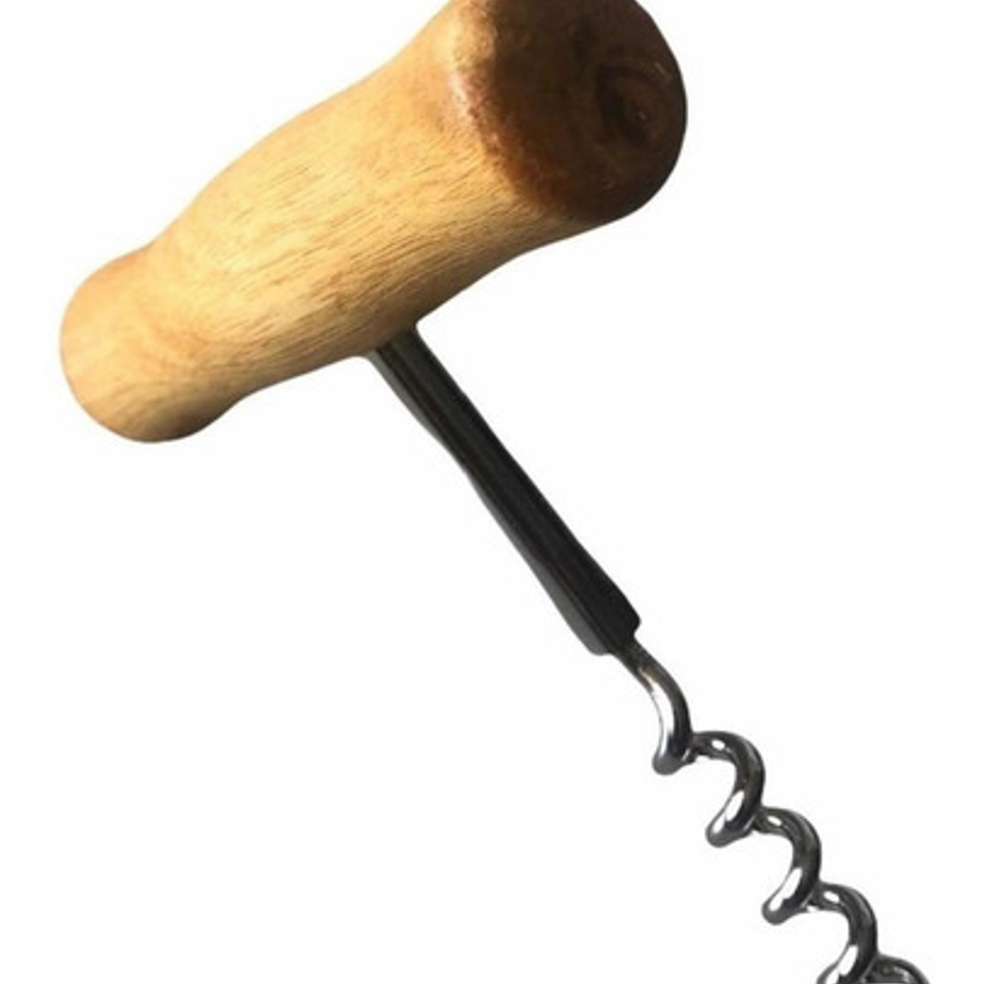 Sacacorcho con Mango de Madera 2