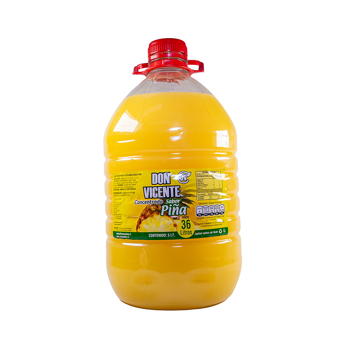 Jugo concentrado Piña Bidón 5 litros 1