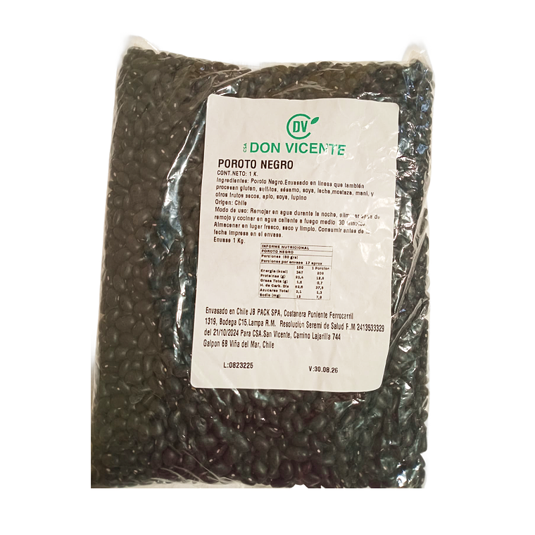 Poroto Negro 1 Kg 1
