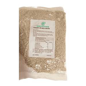 Pimienta Blanca Entera 500 grs
