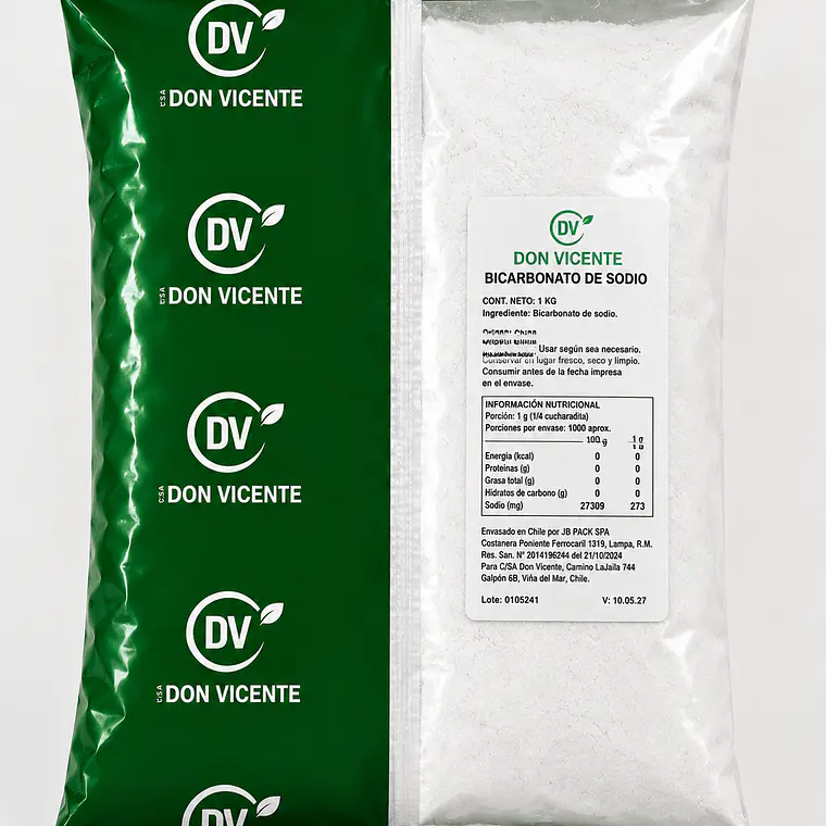 Bicarbonato de Sodio 1 kg 1