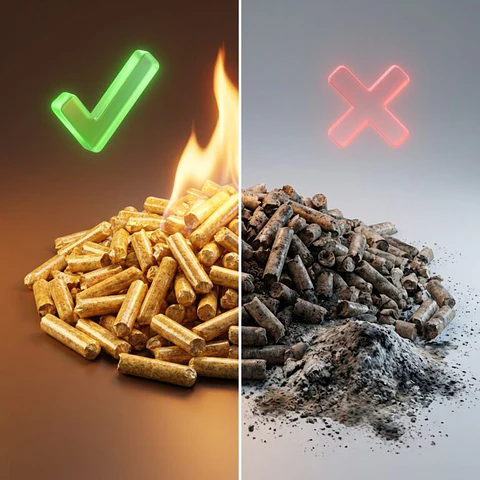 24 Bolsas de Pellet Madera 15 kg