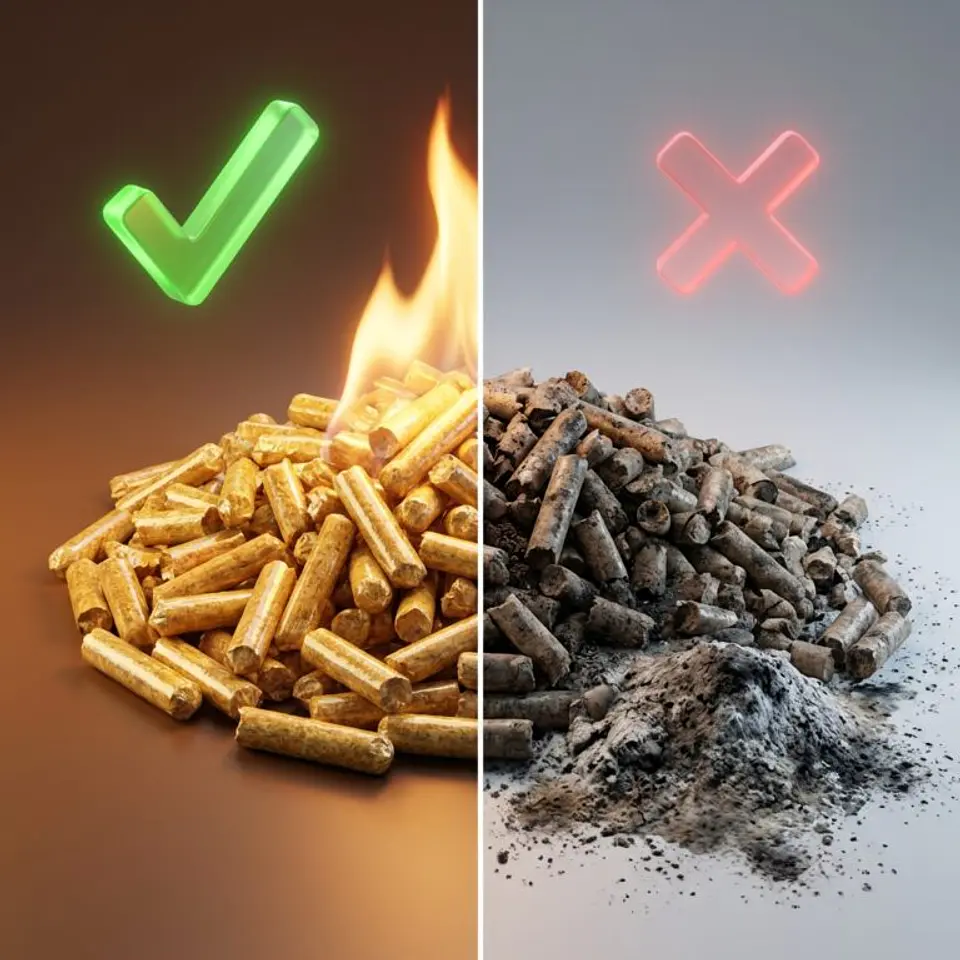 24 Bolsas de Pellet Madera 15 kg 2