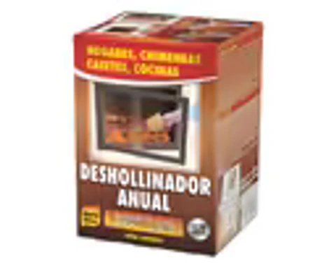 Deshollinador chimenea leña 3 un. 250 g