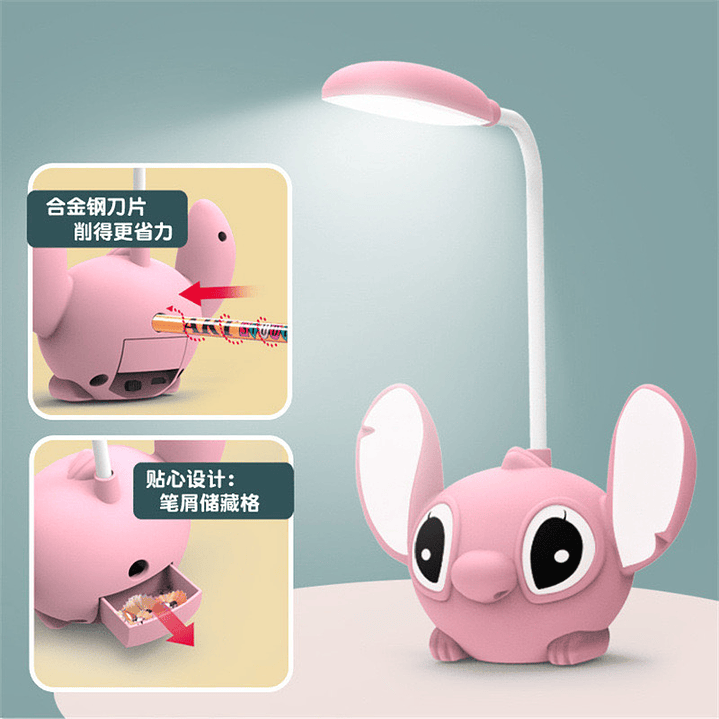 LÁMPARA STITCH RECARGABLE - SACAPUNTAS  2