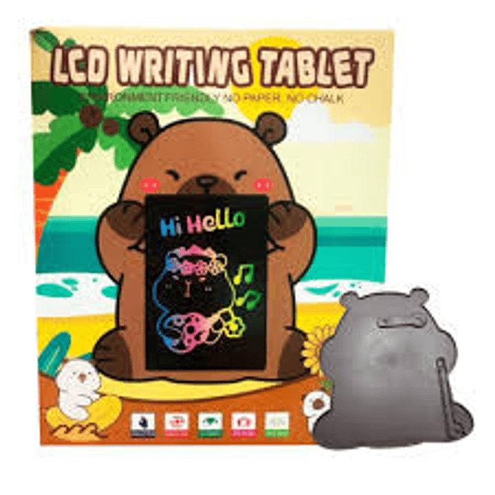 PIZARRA MÁGICA LED CAPIBARA + LÁPIZ  1