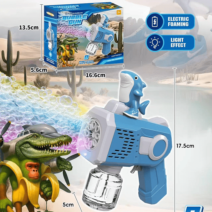 PISTOLAS DE BURBUJA TRALALERO  4