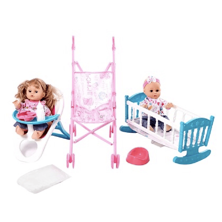 PACK DE BEBÉ CON ACCSESORIOS 5 EN 1  2