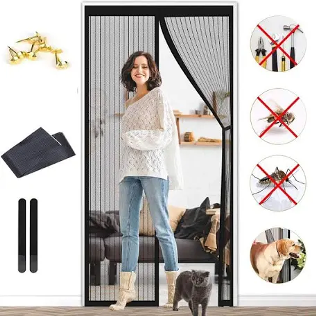 MALLA PARA PUERTA ANTI MOSQUITO  2