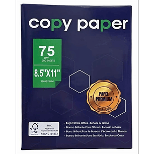 PAPEL RESMA | 500 HOJAS