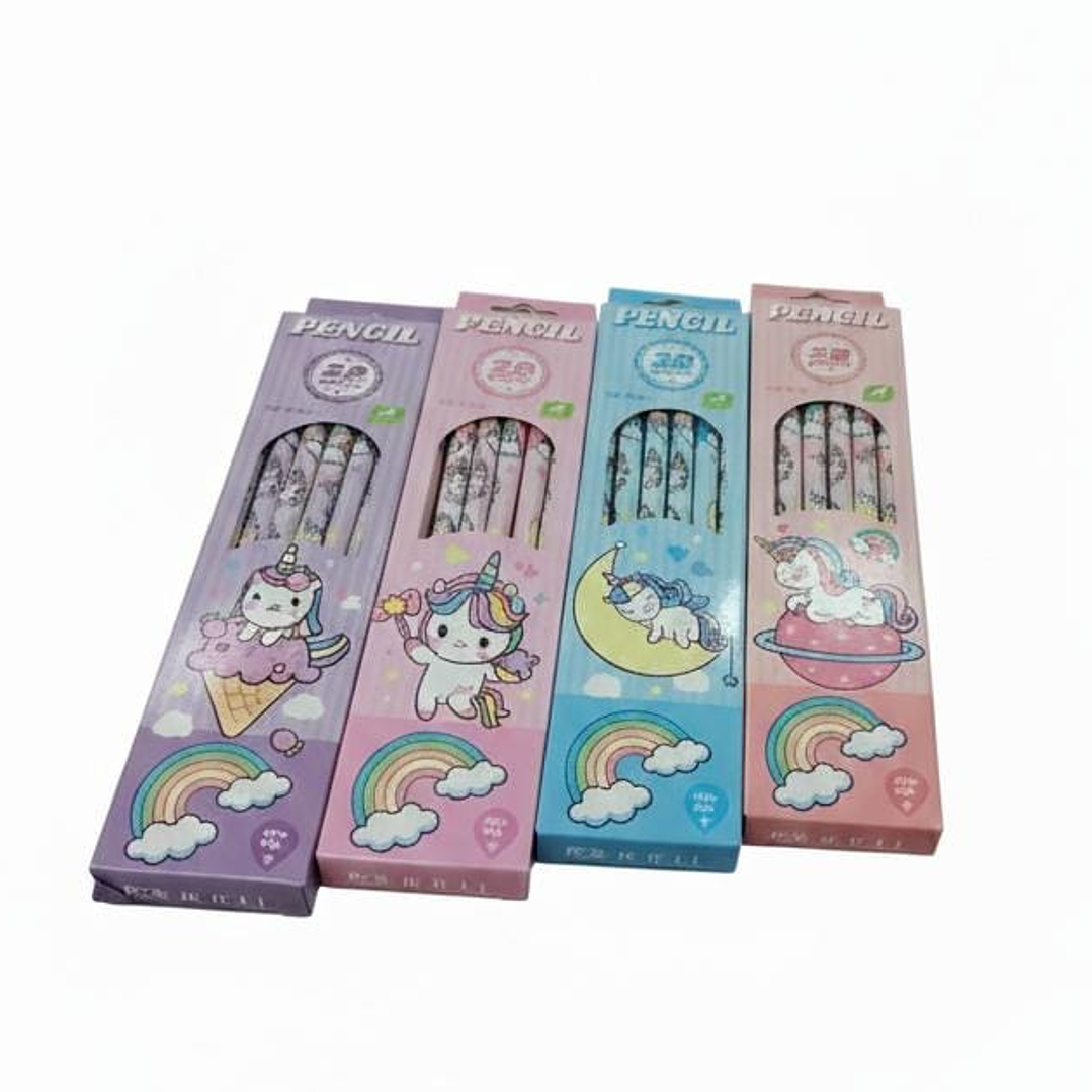 LAPICES GRAFITO UNICORNIO | 12 UND 1