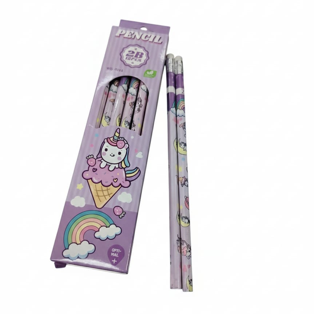 LAPICES GRAFITO UNICORNIO | 12 UND 2