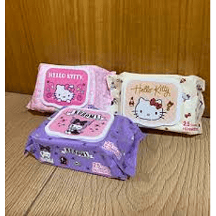 TOALLITA HÚMEDA SANRIO 25 PCS 