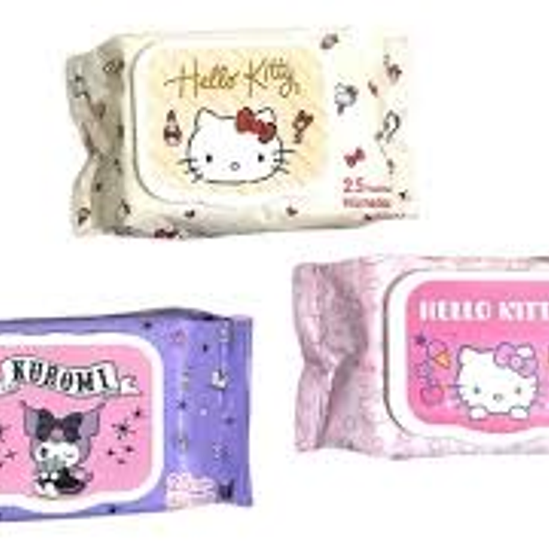 TOALLITA HÚMEDA SANRIO 25 PCS  3