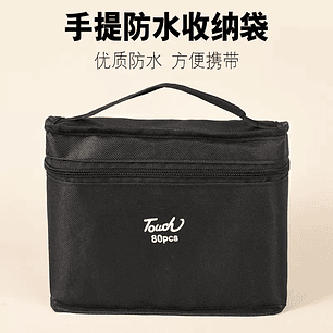 ROTULADOR DOBLE PUNTA 80 PCS 