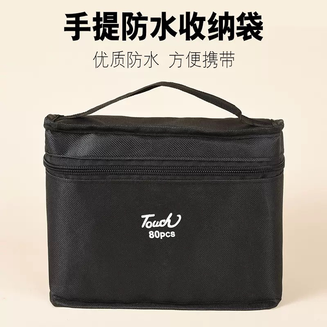 ROTULADOR DOBLE PUNTA 80 PCS  1