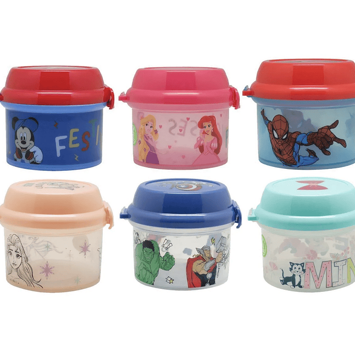 PORTA SNACK DISNEY 280 ML 1