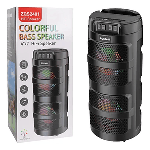 PARLANTE RGB CON BLUETOOTH 4’’ X 2