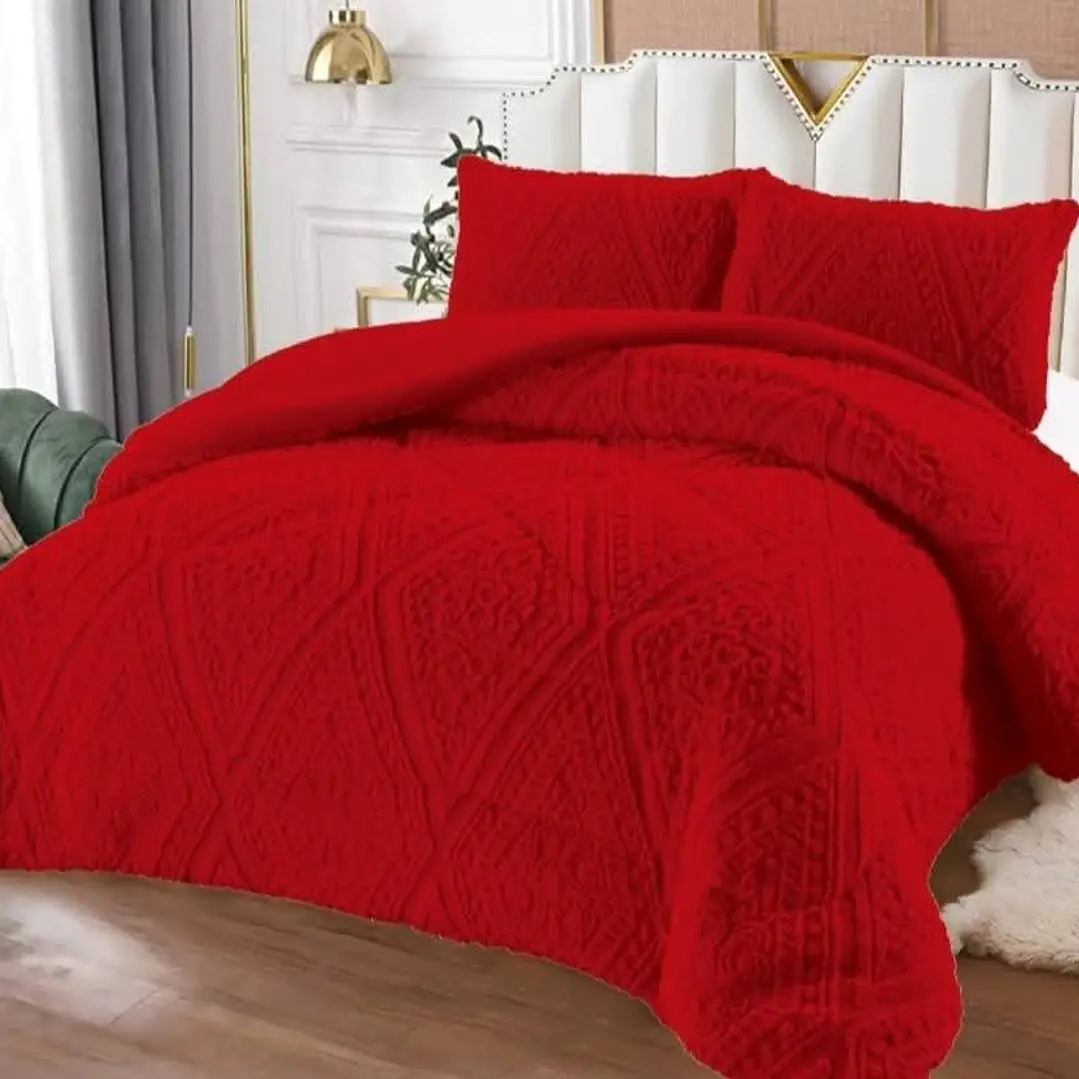 COBERTOR TRENZADO 2 PLAZAS  1