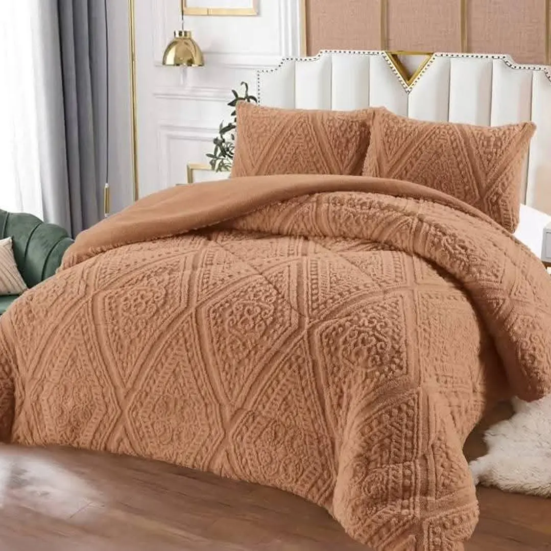 COBERTOR TRENZADO 2 PLAZAS  2