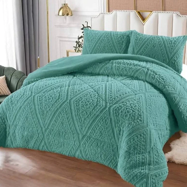 COBERTOR TRENZADO 2 PLAZAS  3